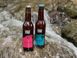 Bières 7Peaks dans le ruisseau