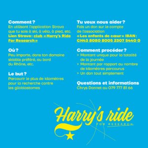 Harry's Ride For Research détails
