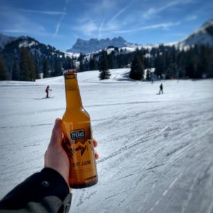 Dent Jaune sur les Pistes