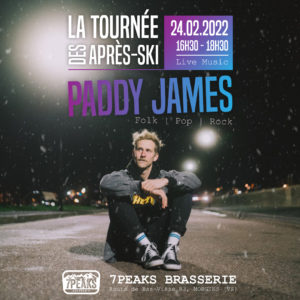 La Tournée des Après-ski - Concert Paddy James
