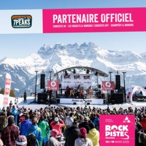7Peaks partenaire officiel du Festival Rock The Pistes