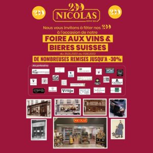 Cave Nicolas - Foire aux vins et bières Suisses