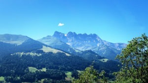 Dents du Midi en été