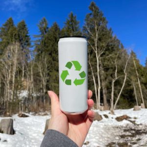 Canette recyclable