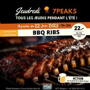 Ribs 7Peaks, 7 heures de cuisson et 7 heures de fumage