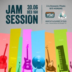 Jam Session le 30 juin avec l'association Art'titude 74