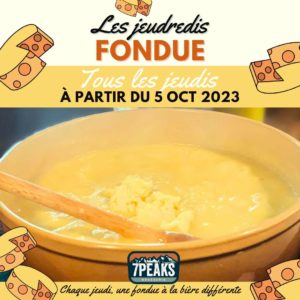 Jeudredi Fondue 2023
